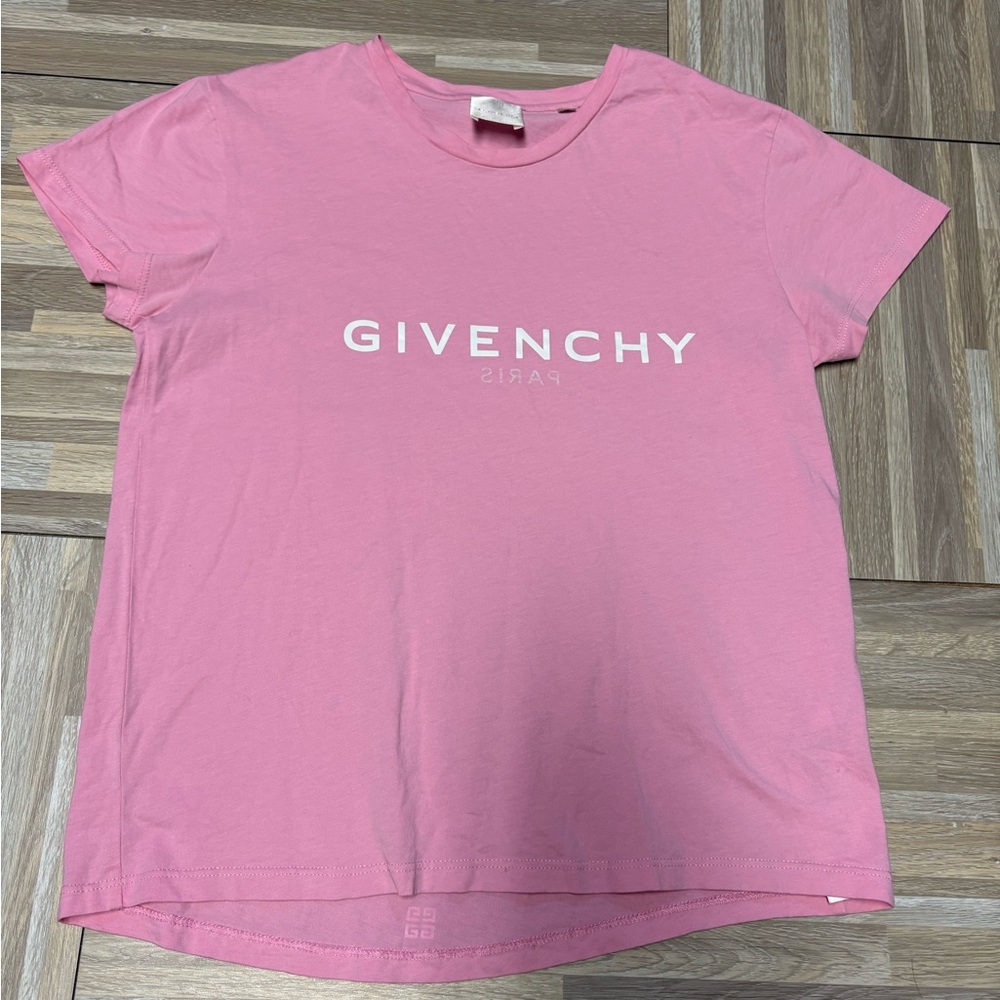 Givenchy Pink Logo Tee